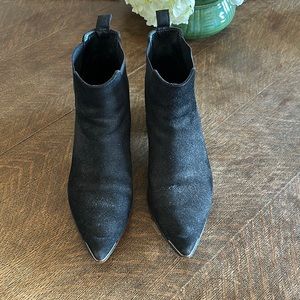 Acne studios black suede boots - size 41